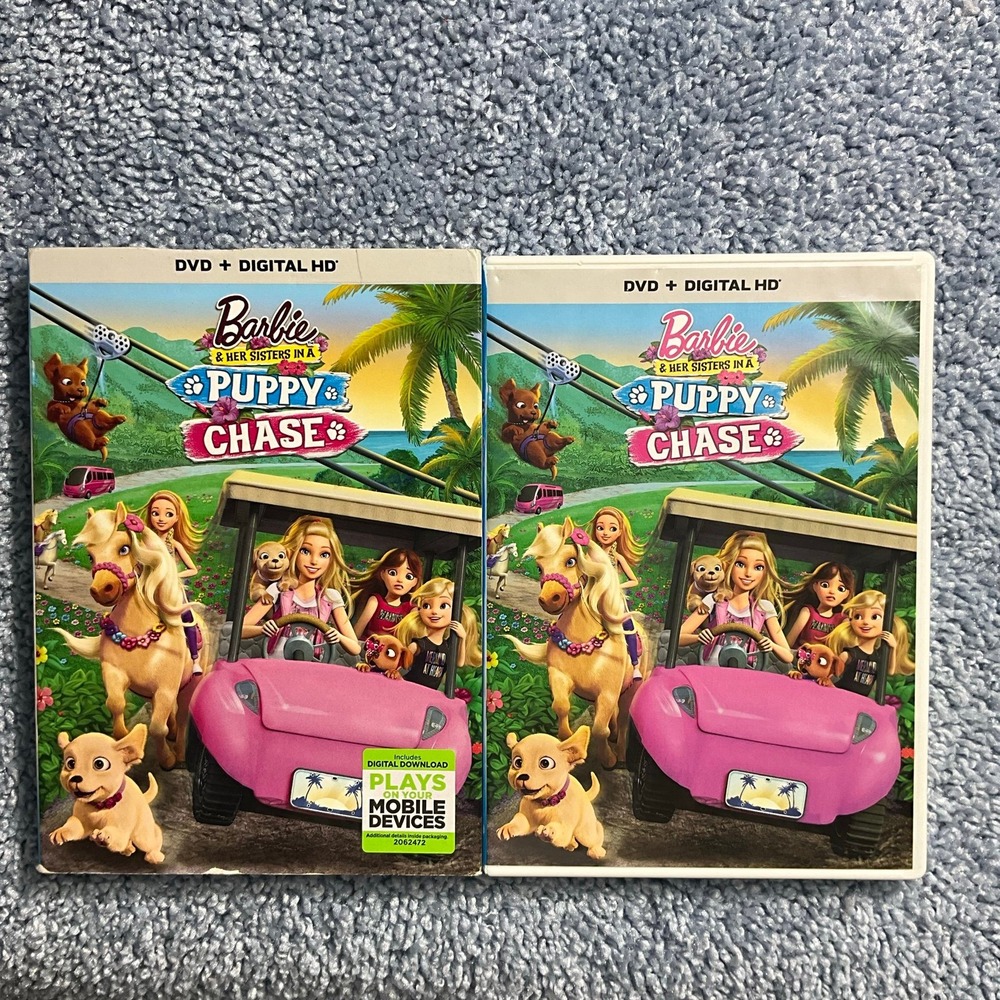 Barbie & Her Sisters in A Puppy Chase DVD
